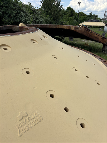 Unused Flsmidth 26’ X 43' (7.9m X 13m) Dual Pinion Ball Mill, 18,000 Kw (24,138 Hp))